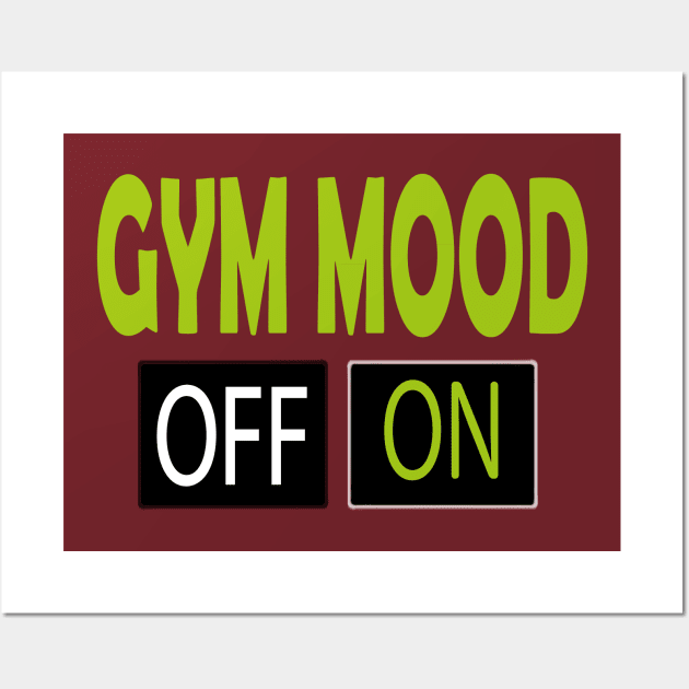 gym mood Wall Art by Day81